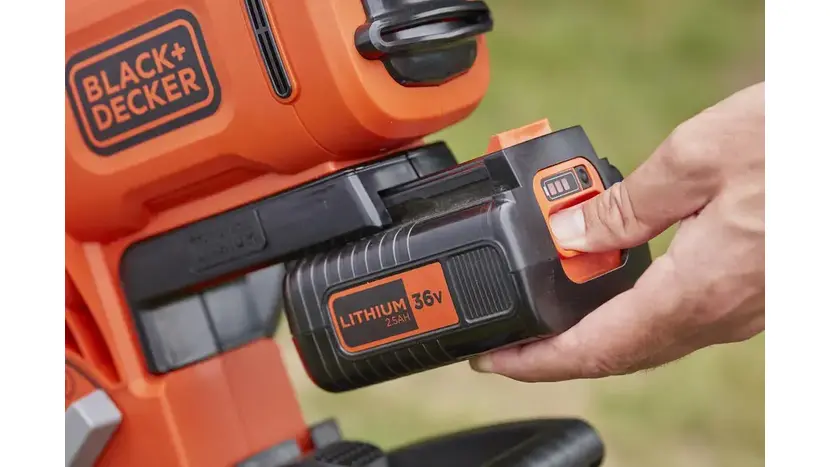 Садовий пилосос акумуляторний BLACK+DECKER BCBLV3625L1 фото 5 купити в Україні