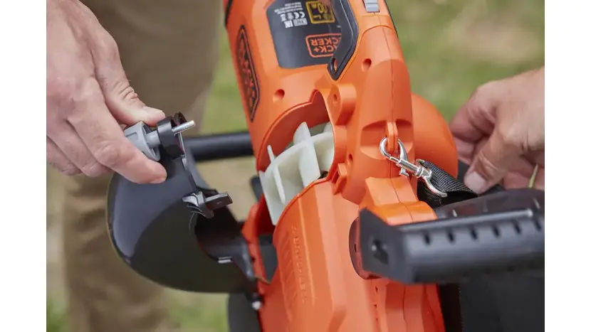 Садовий пилосос акумуляторний BLACK+DECKER BCBLV3625L1 фото 6 купити в Україні