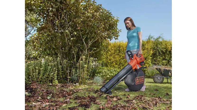 Садовий пилосос акумуляторний BLACK+DECKER BCBLV3625L1 фото 8 купити в Україні
