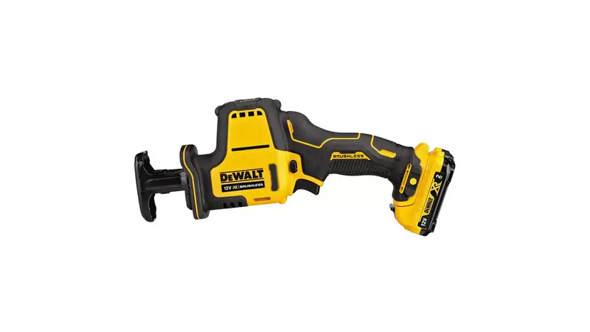Пила сабельная аккумуляторная DeWALT DCS312D2, 10.8/12В XR Li-lon, 2 АКБ, ЗУ, в чемодане TSTAK, фото фото 2