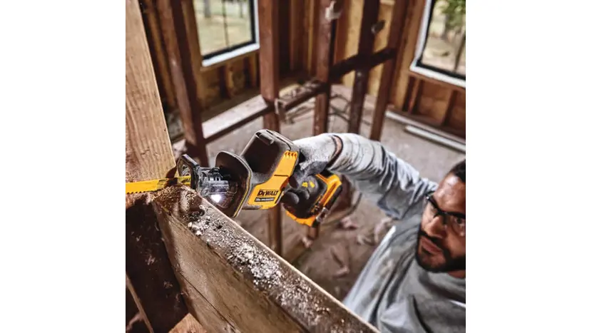 Пилка шабельна акумуляторна DeWALT DCS369NT, 18В XR Li-lon, без АКБ і ЗП, у валізі TSTAK фото 6 купити в Україні