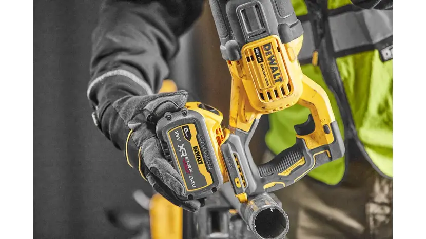 Пила сабельная аккумуляторная DeWALT DCS386NT, 18В XR Li-lon, без АКБ и ЗУ, в чемодане TSTAK, фото фото 9