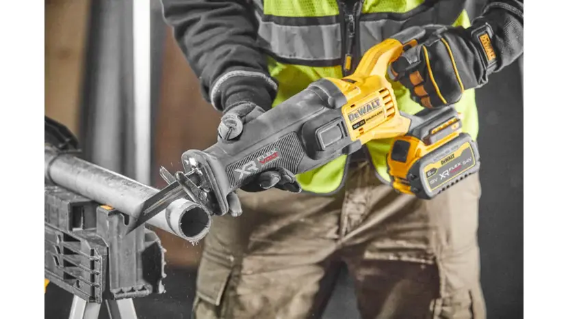Пила сабельная аккумуляторная DeWALT DCS386NT, 18В XR Li-lon, без АКБ и ЗУ, в чемодане TSTAK, фото фото 8