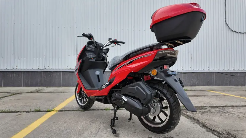 Моторолер Spark SP150S-18 (Червоний) фото 5 купити в Україні