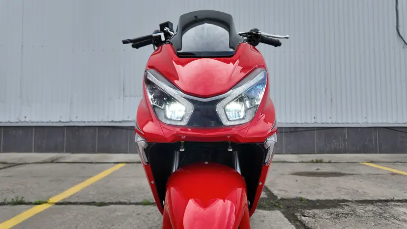 Моторолер Spark SP150S-18 (Червоний) фото 9 купити в Україні