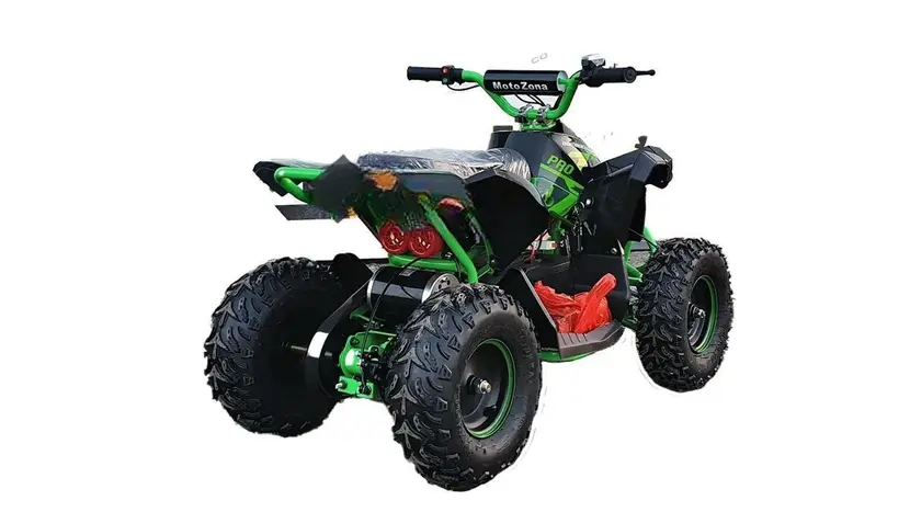 Электроквадроцикл MotoZona Bomber 1000W/48V (Зеленый), фото фото 3