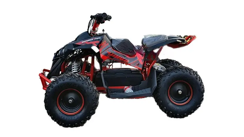 Електроквадроцикл MotoZona Bomber 1000W/48V (Червоний) фото 2 купити в Україні