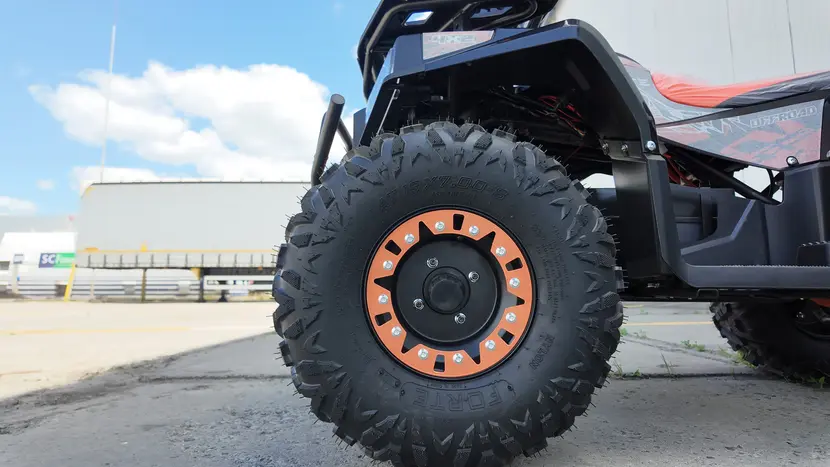 Електроквадроцикл Forte ATV1500G (1500W) помаранчевий, фото фото 12