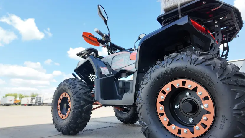 Електроквадроцикл Forte ATV1500G (1500W) помаранчевий, фото фото 14