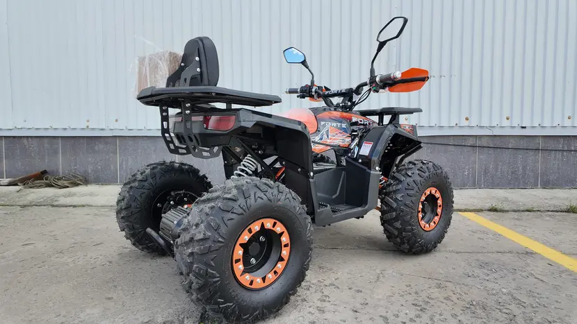 Електроквадроцикл Forte ATV1500G (1500W) помаранчевий, фото фото 3