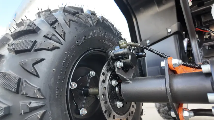 Електроквадроцикл Forte ATV1500G (1500W) помаранчевий, фото фото 31
