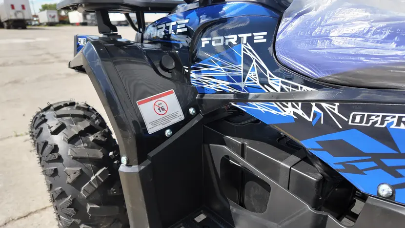 Электроквадроцикл Forte ATV1500G (1500W) синий, фото фото 19
