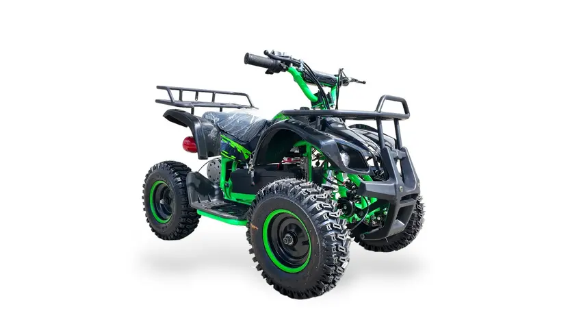 Електроквадроцикл MotoZona Bomber NEW 1000W/36V (Зелений) фото 2 купити в Україні