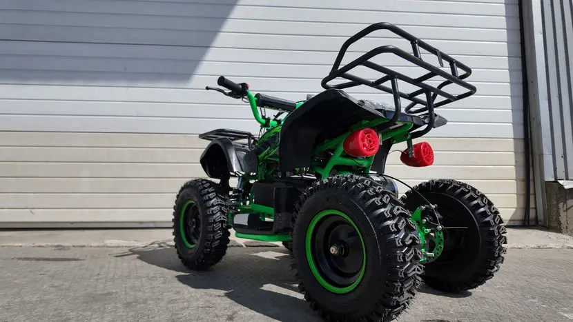 Електроквадроцикл MotoZona Bomber NEW 1000W/36V (Зелений) фото 6 купити в Україні
