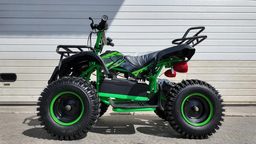Електроквадроцикл MotoZona Bomber NEW 1000W/36V (Зелений) фото 7 купити в Україні
