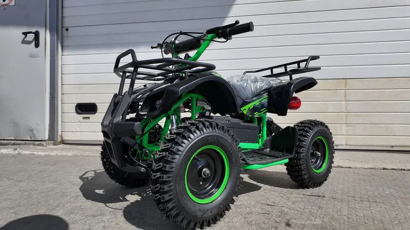 Електроквадроцикл MotoZona Bomber NEW 1000W/36V (Зелений) фото 8 купити в Україні