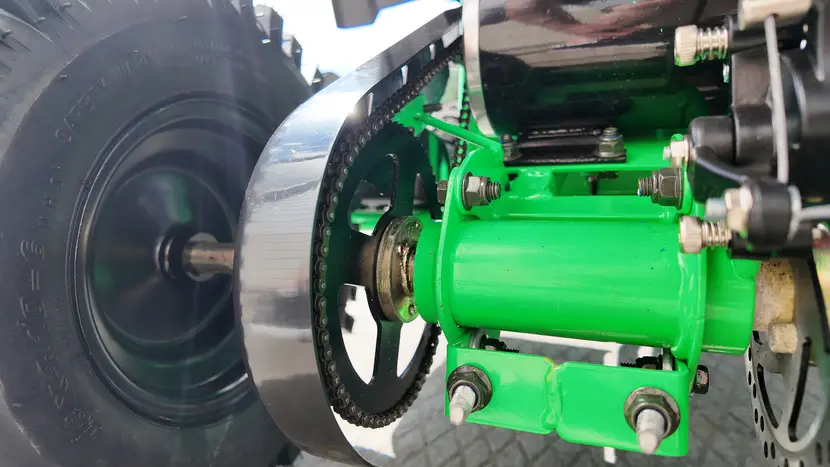 Електроквадроцикл MotoZona Bomber NEW 1000W/36V (Зелений) фото 23 купити в Україні