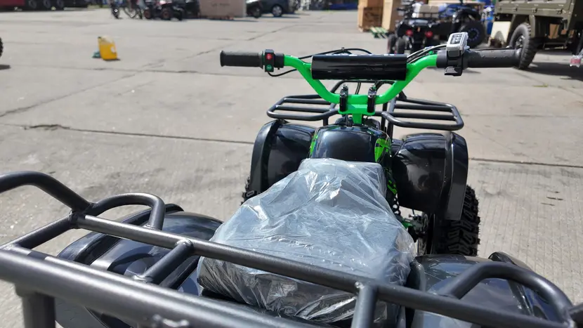 Електроквадроцикл MotoZona Bomber NEW 1000W/36V (Зелений) фото 12 купити в Україні