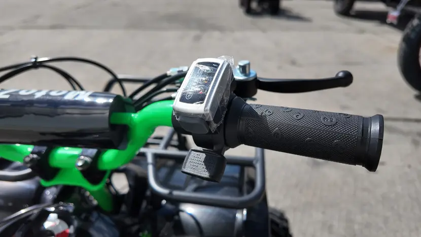 Електроквадроцикл MotoZona Bomber NEW 1000W/36V (Зелений) фото 17 купити в Україні