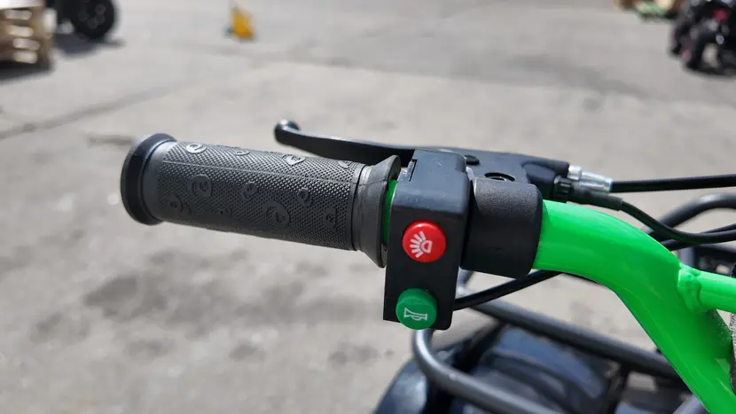 Електроквадроцикл MotoZona Bomber NEW 1000W/36V (Зелений) фото 16 купити в Україні