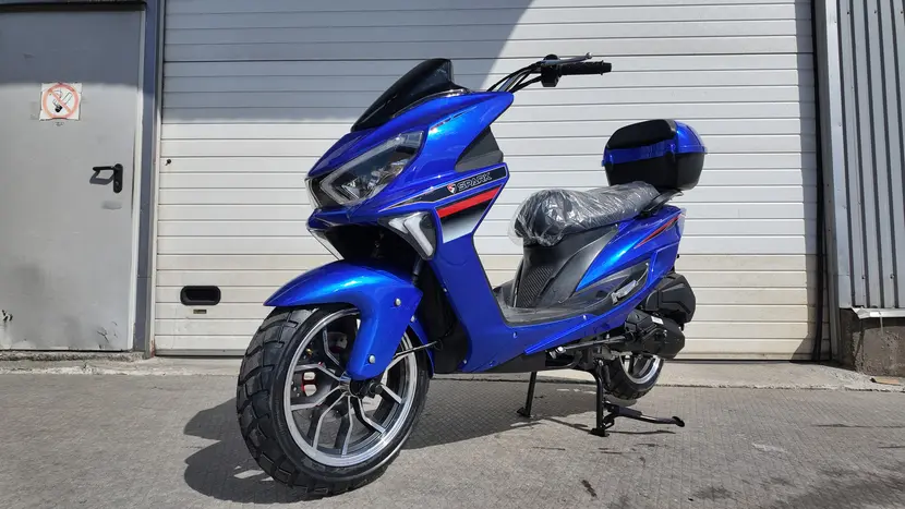 Моторолер Spark SP150S-18 (Чорний) фото 7 купити в Україні