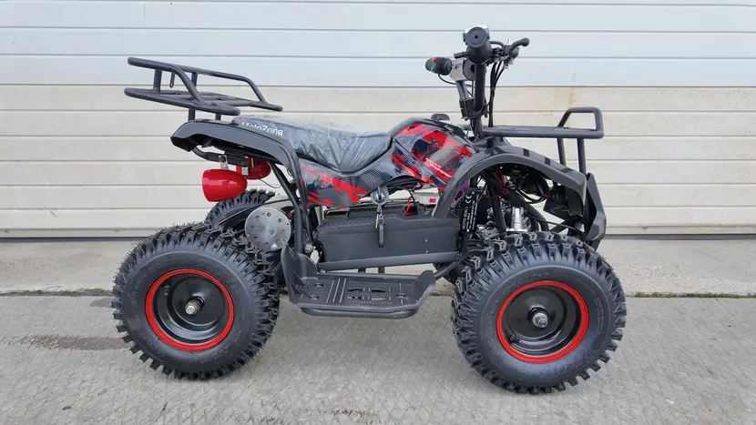 Електроквадроцикл MotoZona Bomber NEW 1000W/36V (Червоний) фото 2 купити в Україні