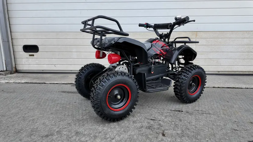 Електроквадроцикл MotoZona Bomber NEW 1000W/36V (Червоний) фото 3 купити в Україні