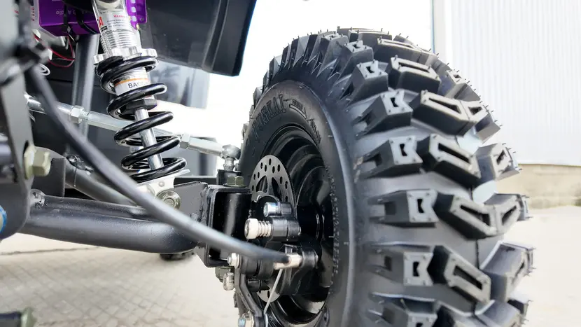 Електроквадроцикл MotoZona Bomber NEW 1000W/36V (Червоний) фото 17 купити в Україні