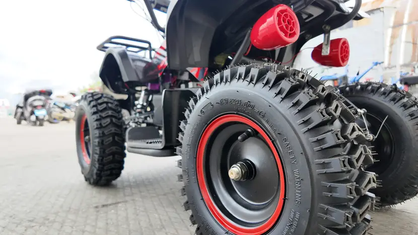 Електроквадроцикл MotoZona Bomber NEW 1000W/36V (Червоний) фото 19 купити в Україні