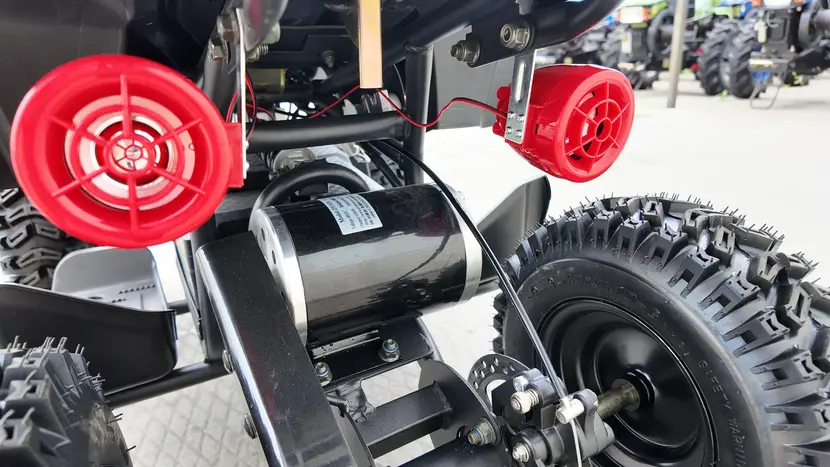 Електроквадроцикл MotoZona Bomber NEW 1000W/36V (Червоний) фото 20 купити в Україні