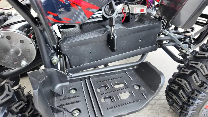 Електроквадроцикл MotoZona Bomber NEW 1000W/36V (Червоний) фото 15 купити в Україні