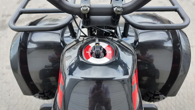 Електроквадроцикл MotoZona Bomber NEW 1000W/36V (Червоний) фото 11 купити в Україні