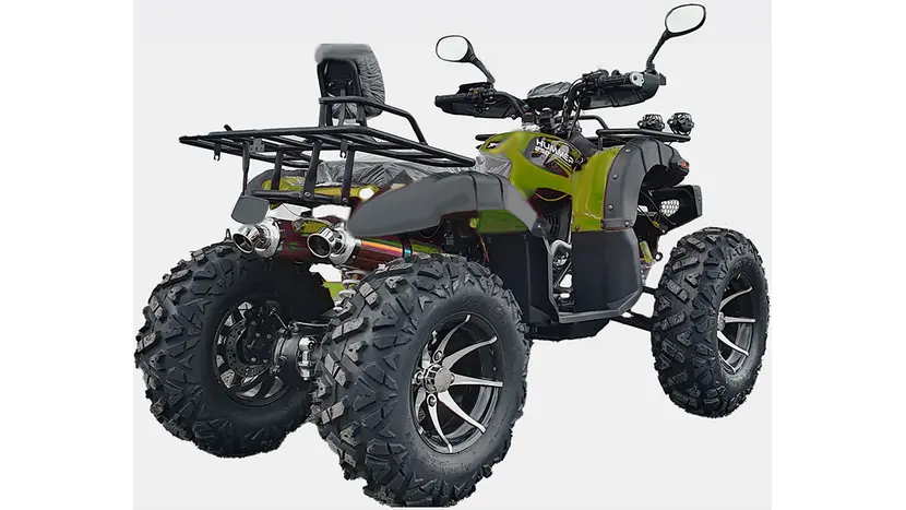 Квадроцикл MotoZona Hummer 250 Lux (карданний привід) Хакі фото 2 купити в Україні