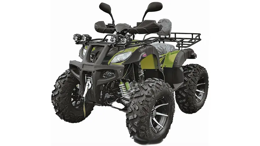 Квадроцикл MotoZona Hummer 250 Lux (карданний привід) Хакі фото 3 купити в Україні