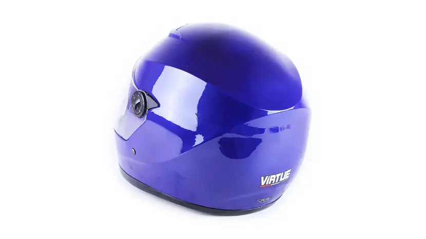 Мотошолом VIRTUE MD-101B синій size M фото 3 купити в Україні