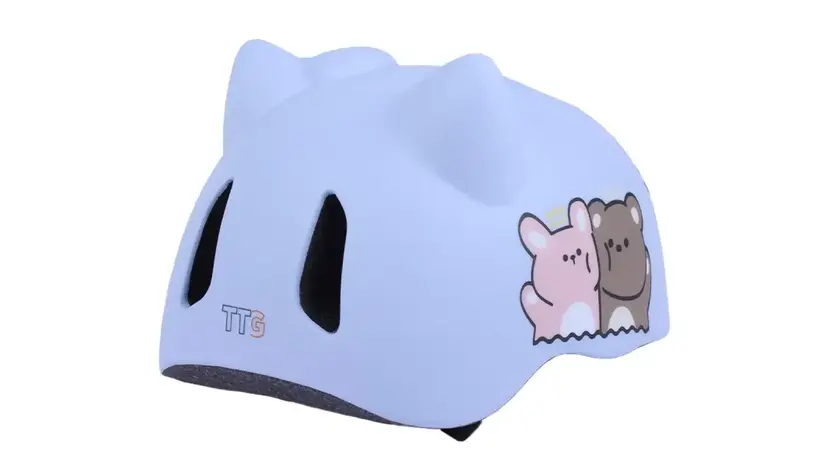 Шолом захисний дитячий TTG H-B002 бузковий size S фото 2 купити в Україні