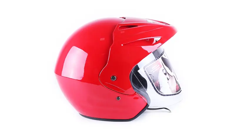 Мотошолом VIRTUE MD-705H червоний size M фото 2 купити в Україні