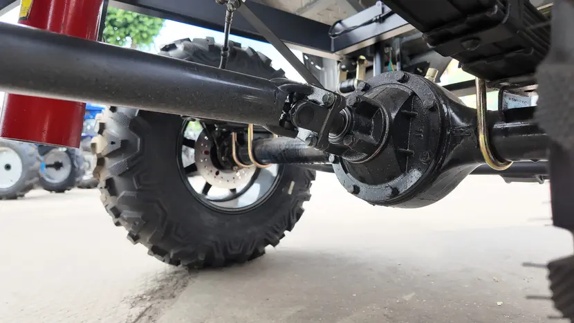 Вантажний Квадроцикл MotoZona Hummer 300 4x4 Самоскид (Чорний) фото 23 купити в Україні