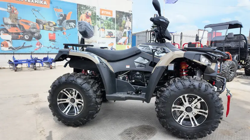 Квадроцикл LINHAI LH400ATV-D EFI PROMAX (хакі) фото 2 купити в Україні