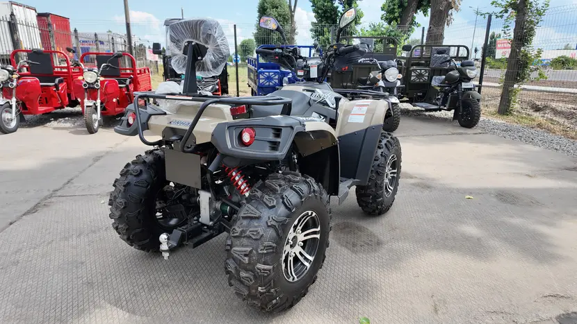 Квадроцикл LINHAI LH400ATV-D EFI PROMAX (хакі) фото 3 купити в Україні
