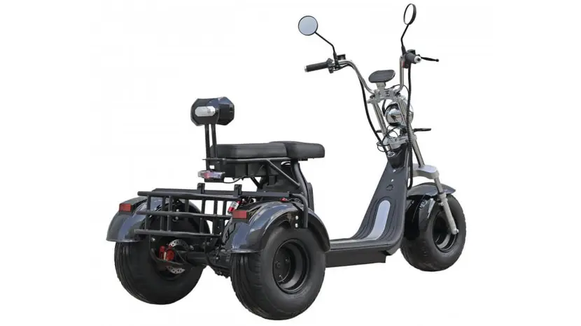 Електроскутер Maxxter TRIKE 2.0 (blaсk) 2000 Вт, чорний фото 2 купити в Україні