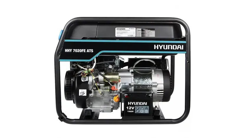 Генератор Hyundai HHY 7020FE- ATS, однофазний (230 В), 5.5 кВт фото 4 купити в Україні