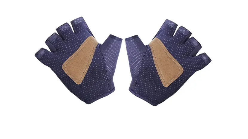 Мотоперчатки всесезонные (короткие) без пальцев VIRTUE size L мембрана на липучке черные с белым, фото фото 2