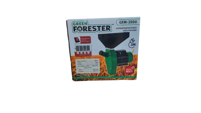 Кормоизмельчитель GREEN FORESTER GFM-3500, фото фото 8