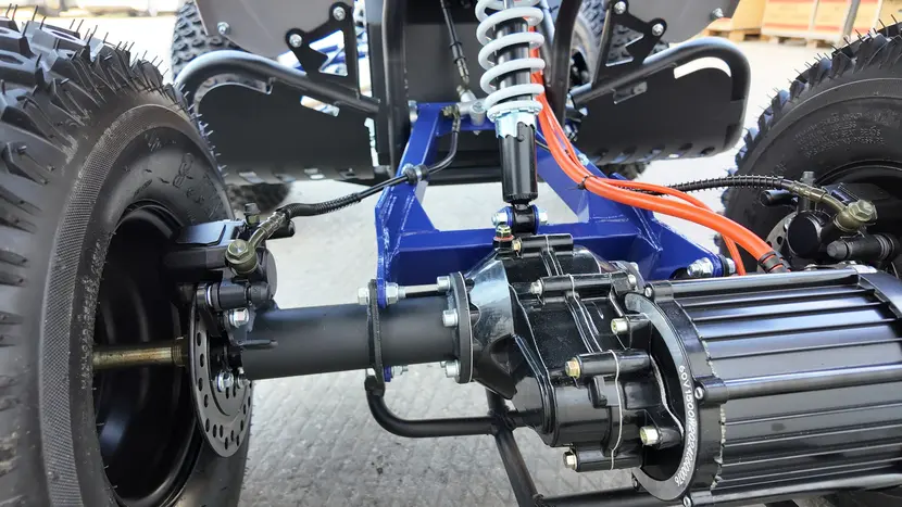 Электроквадроцикл Forte ATV1000I (1500W) Черно-Синий, фото фото 17