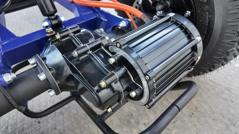 Электроквадроцикл Forte ATV1000I (1500W) Черно-Синий, фото фото 19