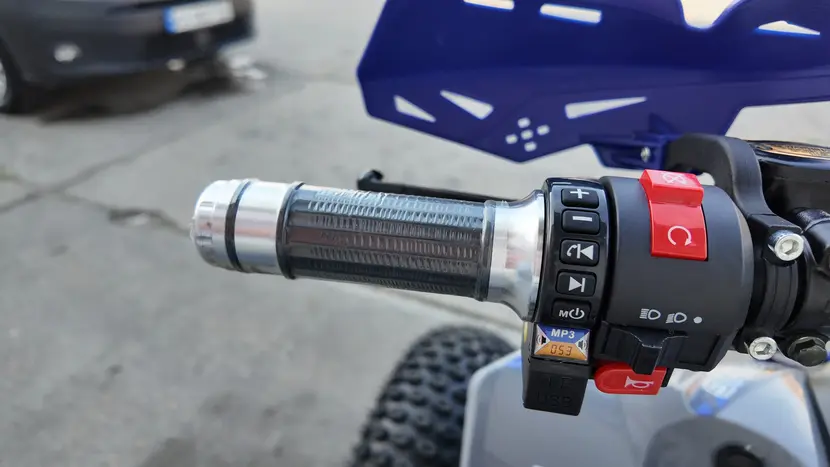 Электроквадроцикл Forte ATV1000I (1500W) Черно-Синий, фото фото 27