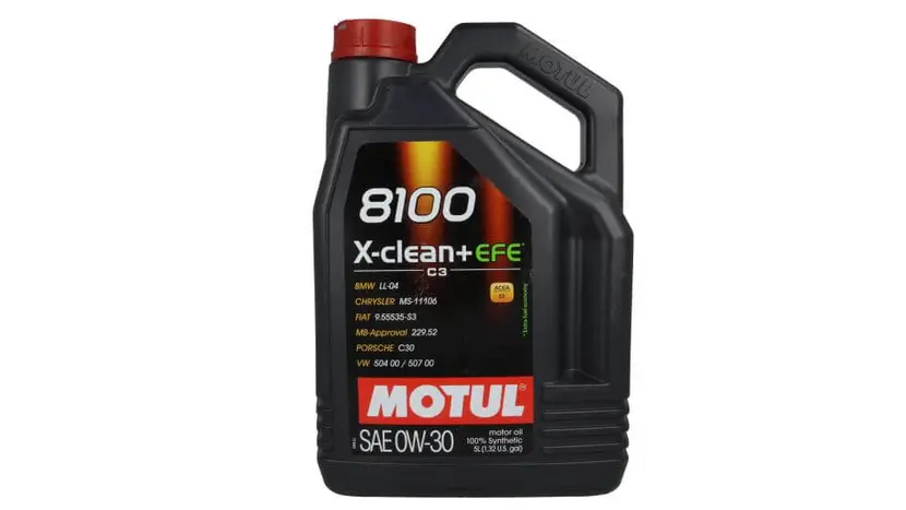 Моторна олива Motul 8100 XCLEAN+ EFE 0W30 5L фото 2 купити в Україні