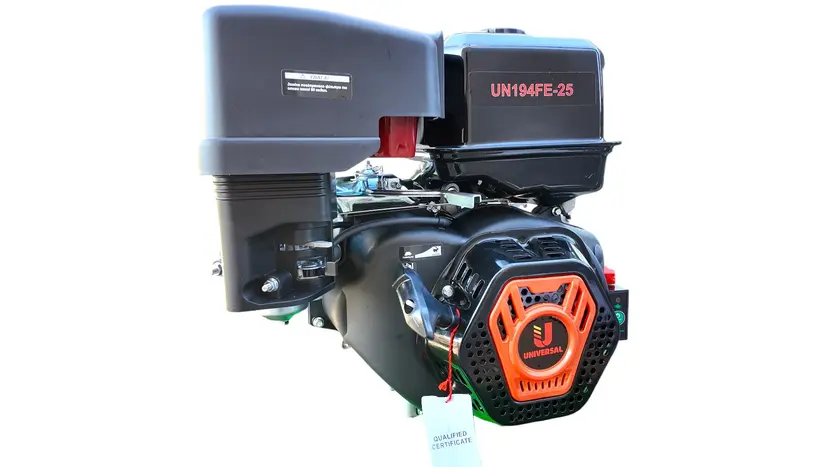 Двигатель Universal UN194FE-25, 20 л.с., бензиновый, вал 25 мм (шпонка), электростартер, фото фото 3