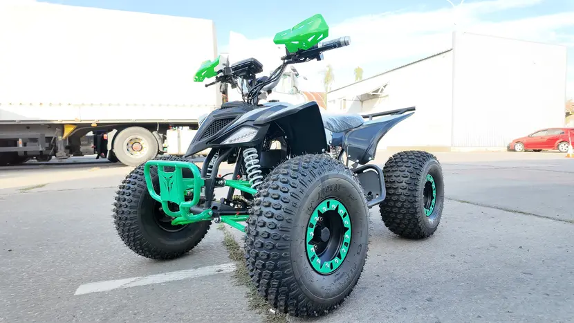 Электроквадроцикл Forte ATV1000I (1500W) Черно-Зеленый, фото фото 7